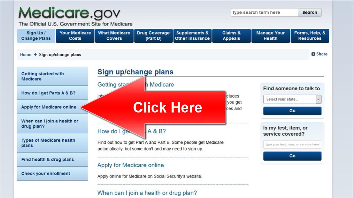 How To Sign Up For Medicare A And B